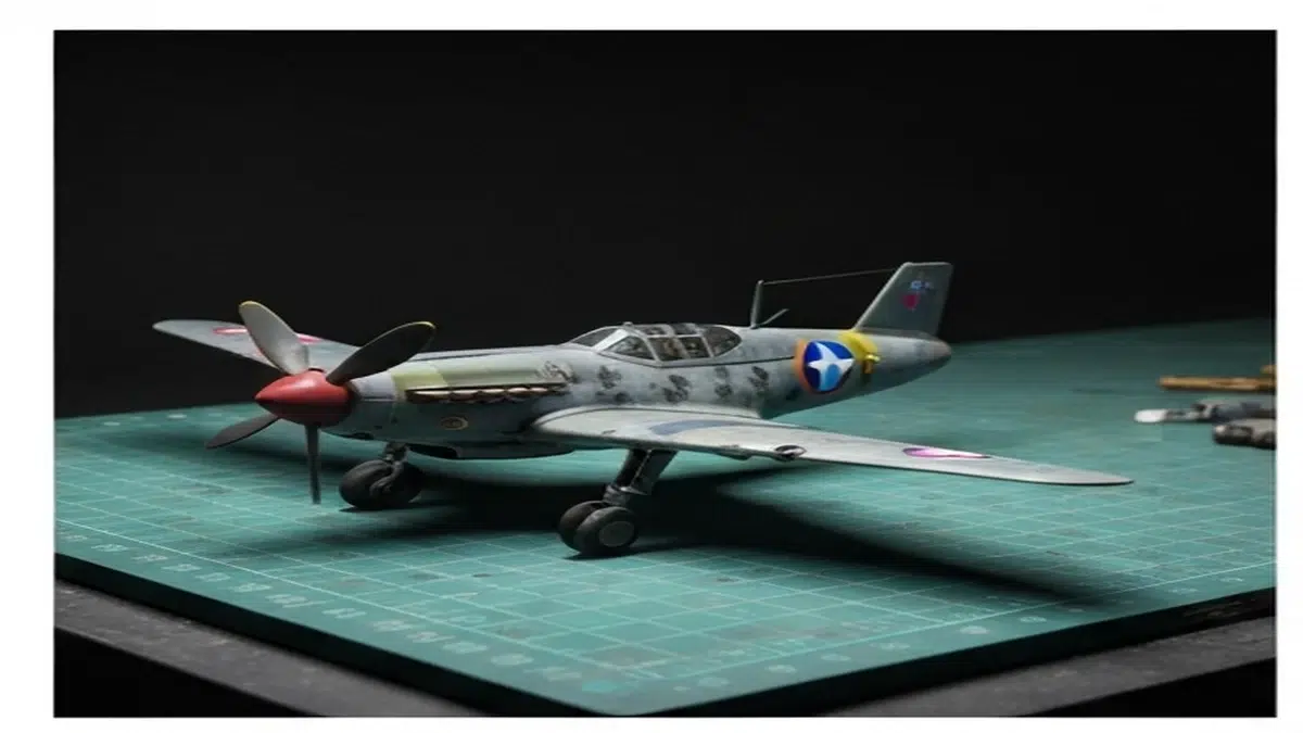 Messerschmitt BF109: Il Caccia Tedesco in Miniatura — modello in scala