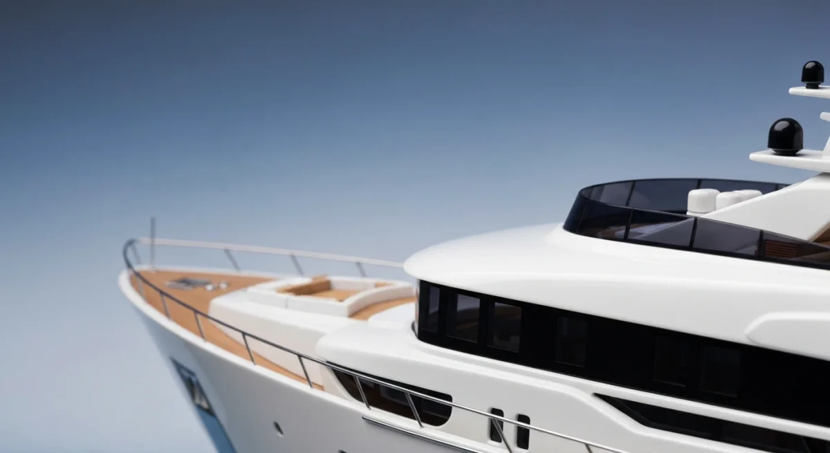 Yacht Moderno: Lusso e Precisione nel Modellismo Navale — modello in scala