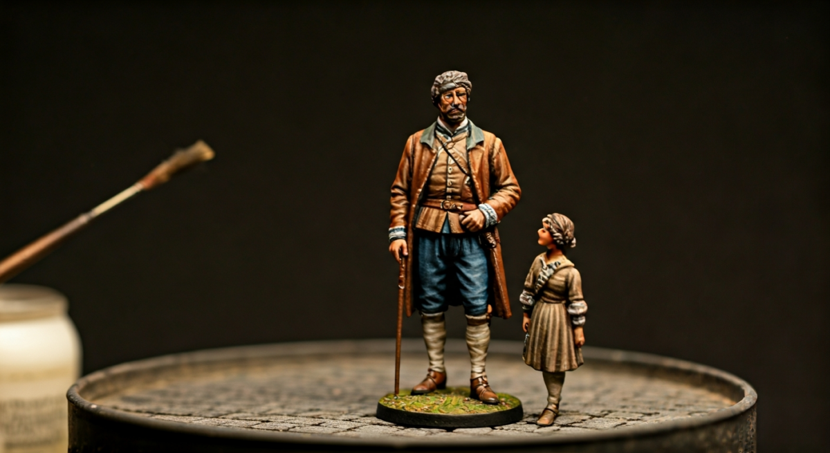 Figurini Italiani: l’Arte della Pittura in Miniatura — modello in scala