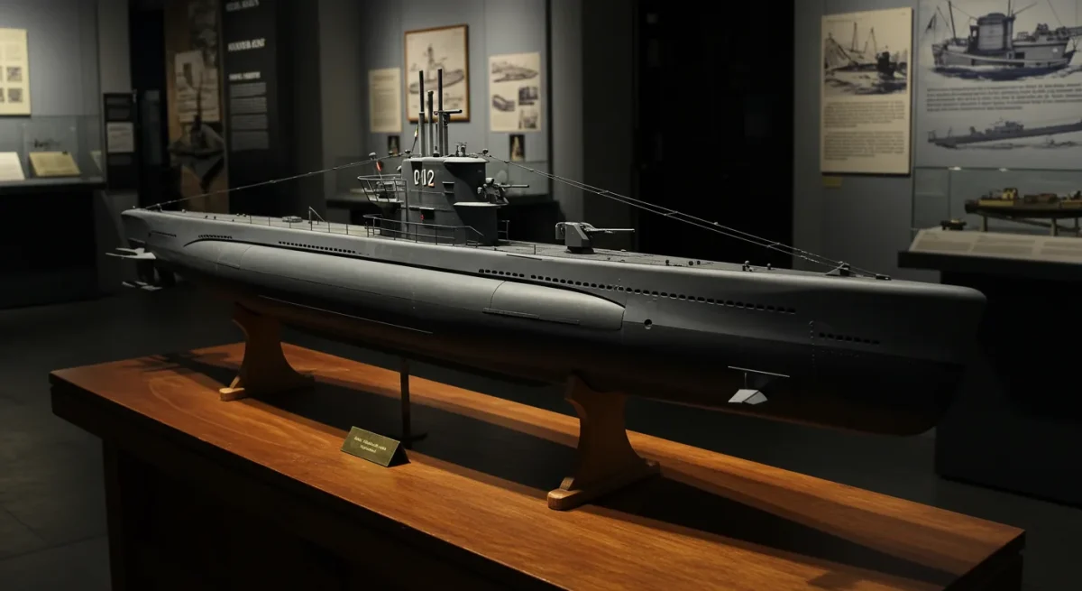 Sommergibile Enrico Toti: Modellismo Navale Sottomarino Italiano — modello in scala riprodotto in dettaglio